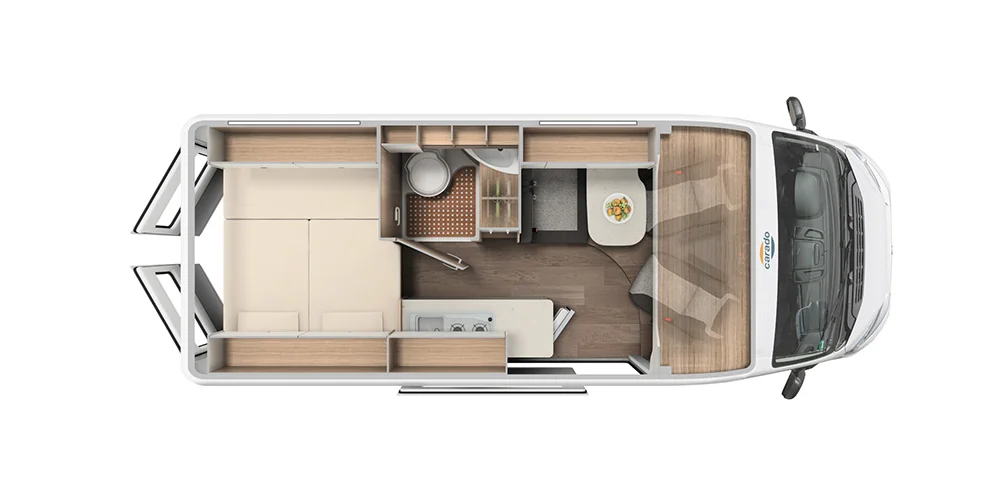 CV 600 Entry Navi Kamera Solarvorbereitung